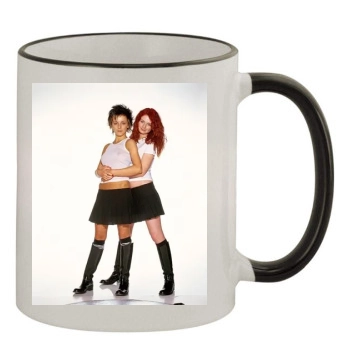 TATU 11oz Colored Rim & Handle Mug