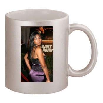 Tatyana Ali 11oz Metallic Silver Mug