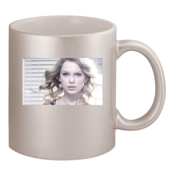 Taylor Swift 11oz Metallic Silver Mug