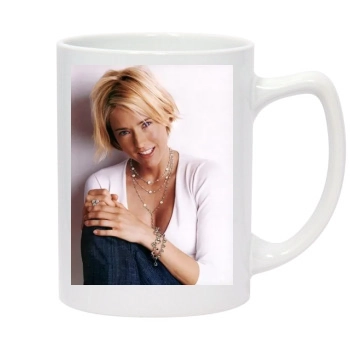 Tea Leoni 14oz White Statesman Mug