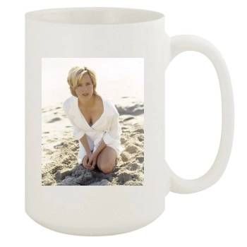 Tea Leoni 15oz White Mug