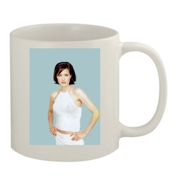 Tea Leoni 11oz White Mug