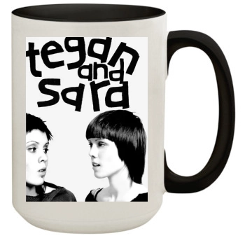 Tegan and Sara 15oz Colored Inner & Handle Mug