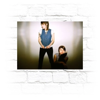 Tegan and Sara Metal Wall Art