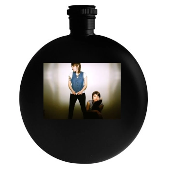 Tegan and Sara Round Flask