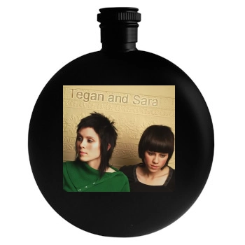 Tegan and Sara Round Flask