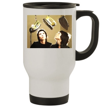 Tegan and Sara Stainless Steel Travel Mug