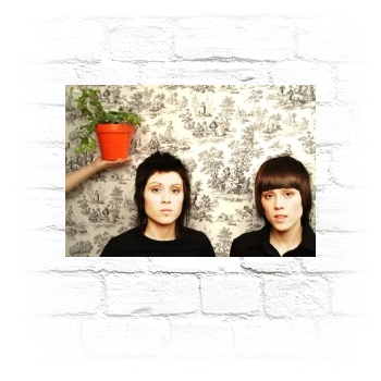 Tegan and Sara Metal Wall Art