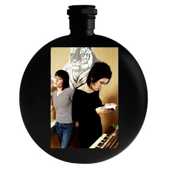 Tegan and Sara Round Flask