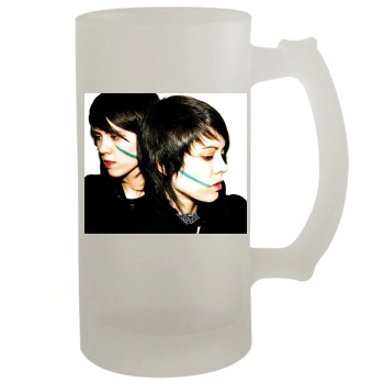 Tegan and Sara 16oz Frosted Beer Stein