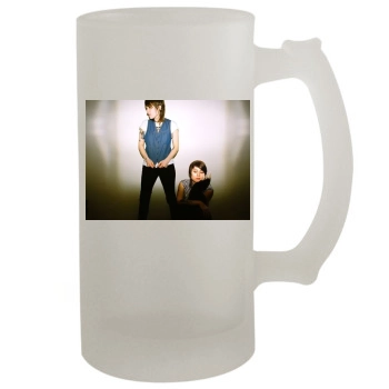 Tegan and Sara 16oz Frosted Beer Stein