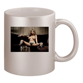 Tera Patrick 11oz Metallic Silver Mug