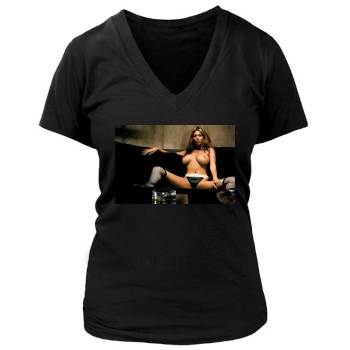 Tera Patrick Women's Deep V-Neck TShirt