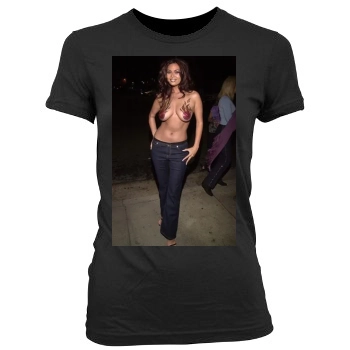 Tera Patrick Women's Junior Cut Crewneck T-Shirt