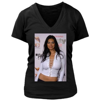 Tera Patrick Women's Deep V-Neck TShirt