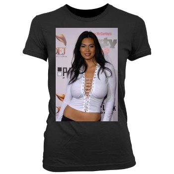 Tera Patrick Women's Junior Cut Crewneck T-Shirt