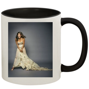 Teri Hatcher 11oz Colored Inner & Handle Mug