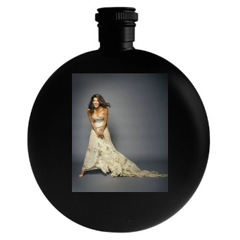 Teri Hatcher Round Flask