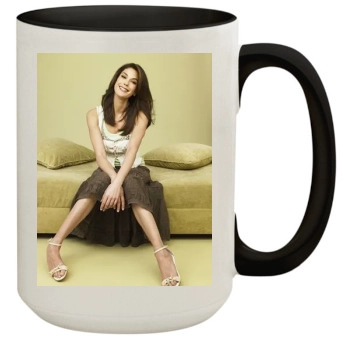 Teri Hatcher 15oz Colored Inner & Handle Mug