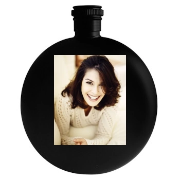 Teri Hatcher Round Flask