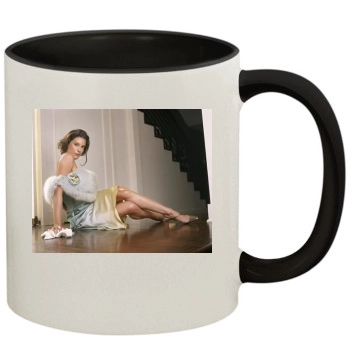 Teri Hatcher 11oz Colored Inner & Handle Mug