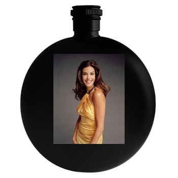 Teri Hatcher Round Flask