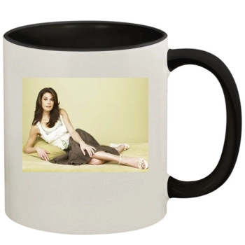 Teri Hatcher 11oz Colored Inner & Handle Mug