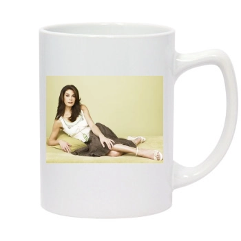 Teri Hatcher 14oz White Statesman Mug