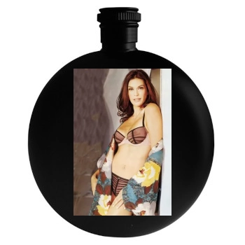 Teri Hatcher Round Flask