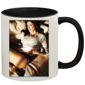 Teri Hatcher 11oz Colored Inner & Handle Mug