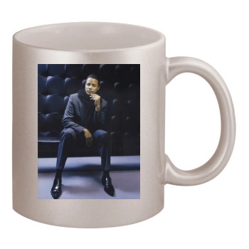 Terrence Howard 11oz Metallic Silver Mug