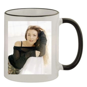 Thalia 11oz Colored Rim & Handle Mug