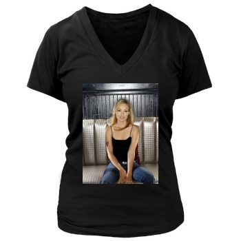 The OC Women's Deep V-Neck TShirt