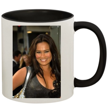 Tia Carrere 11oz Colored Inner & Handle Mug