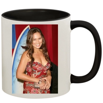 Tia Carrere 11oz Colored Inner & Handle Mug