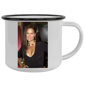 Tia Carrere Camping Mug