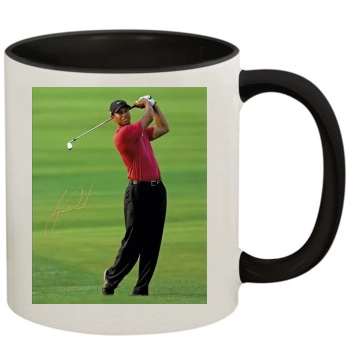 Tiger Woods 11oz Colored Inner & Handle Mug