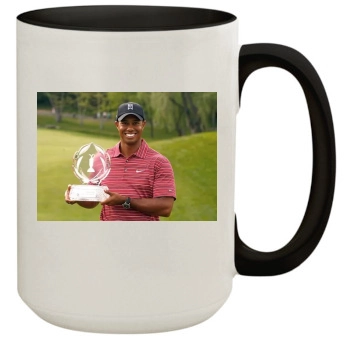 Tiger Woods 15oz Colored Inner & Handle Mug