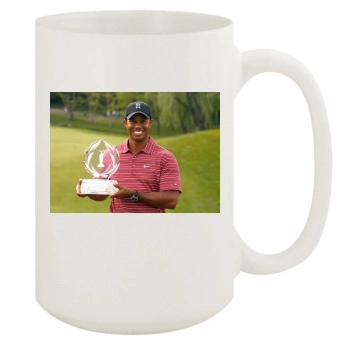 Tiger Woods 15oz White Mug