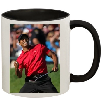 Tiger Woods 11oz Colored Inner & Handle Mug