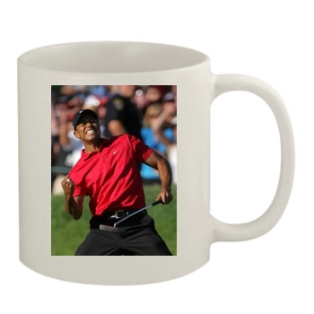 Tiger Woods 11oz White Mug