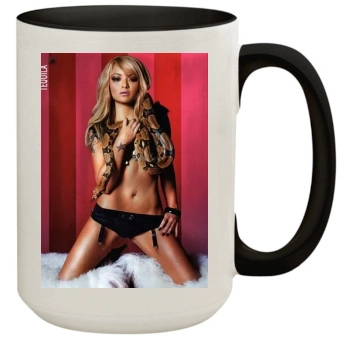 Tila Tequila 15oz Colored Inner & Handle Mug