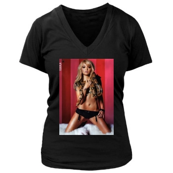 Tila Tequila Women's Deep V-Neck TShirt