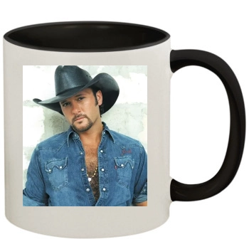 Tim McGraw 11oz Colored Inner & Handle Mug