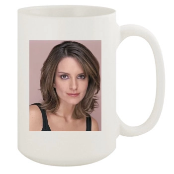 Tina Fey 15oz White Mug