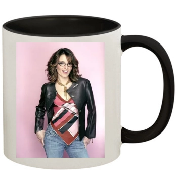 Tina Fey 11oz Colored Inner & Handle Mug