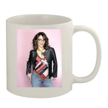 Tina Fey 11oz White Mug