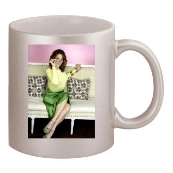 Tina Fey 11oz Metallic Silver Mug