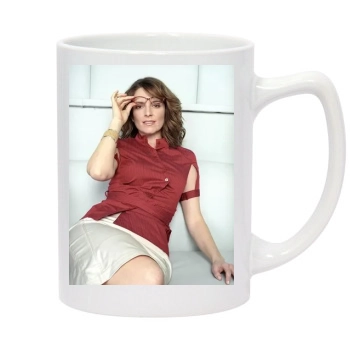 Tina Fey 14oz White Statesman Mug