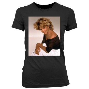 Tina Turner Women's Junior Cut Crewneck T-Shirt